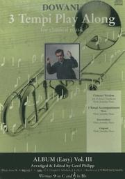 Cover of Album (Easy) Vol. III for Trombone and Piano (3 Tempi Play Along) by 