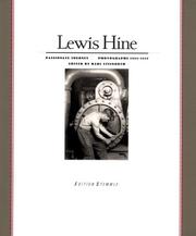 Cover of: Lewis Hine: Passionate Journey : Photographs 1905-1937