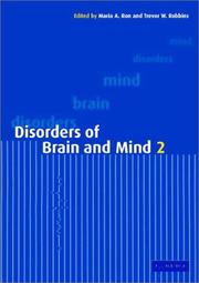 Cover of: Disorders of Brain and Mind