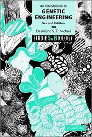 Cover of: An Introduction to Genetic Engineering (Studies in Biology) by Desmond S. T. Nicholl