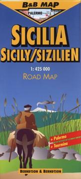 Cover of: Berndtson & Berndtson  Sicily / Sicilia Map (B&B Road Maps)