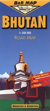 Cover of: Bhutan (B&B Road Maps)