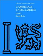 Cover of: North American Cambridge Latin Course Unit 2 Stage Tests