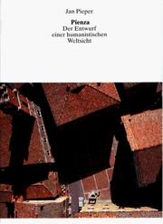 Cover of: Pienza: Der Entwurf einer humanistischen Weltsicht