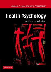 Cover of: Health Psychology: A Critical Introduction