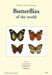 Cover of: Butterflies of the World by Jacques Hecq