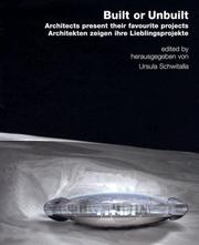 Cover of: Built or Unbuilt by Ursula Schwitalla