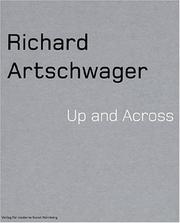 Cover of: Richard Artschwager: Up And Across