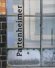 Cover of: Partenheimer: Architecture-Sculpture