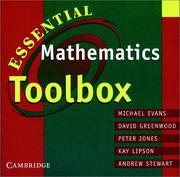 Essential Mathematics Toolbox by Michael Evans, David Greenwood, Peter Jones, Kay Lipson, Andrew Steward