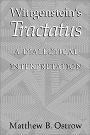 Front cover of Wittgenstein's Tractatus by Matthew B. Ostrow
