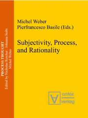 Cover of: Subjectivity, Process, and Rationality (Process Thought)