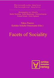 Cover of: Facets of Sociality (Philosophische Analyse / Philosophical Analysis)