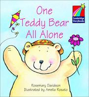 Cover of: One Teddy Bear All Alone ELT Edition by Rosemary Davidson