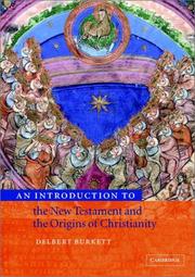 Cover of: An Introduction to the New Testament and the Origins of Christianity (Introduction to Religion) by Delbert Burkett