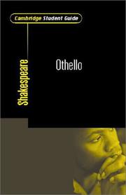 Cover of: Cambridge Student Guide to Othello (Cambridge Student Guides)