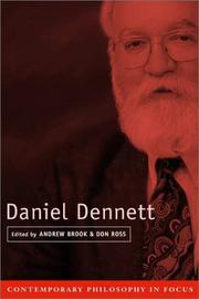 Cover of: Daniel Dennett (Contemporary Philosophy in Focus) by 