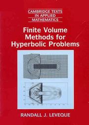 Cover of: Finite Volume Methods for Hyperbolic Problems (Cambridge Texts in Applied Mathematics) | Randall J. LeVeque