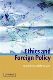 Cover of: Ethics and foreign policy
