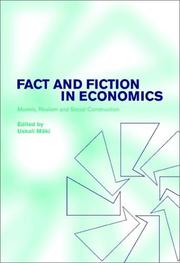 Cover of: Fact and fiction in economics: models, realism and social construction