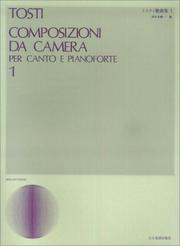 Cover of: Composizioni da camera Vol. 1: for Voice and Piano