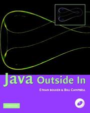 Cover of: Java Outside In by Ethan D. Bolker, Bill Campbell