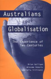 Cover of: Australians and globalisation by Brian Galligan