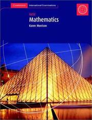 Cover of: Mathematics: IGCSE (Cambridge International Examinations)