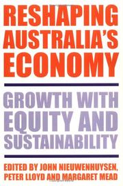 Cover of: Reshaping Australia