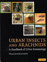 Cover of: Urban Insects and Arachnids: A Handbook of Urban Entomology