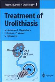 Treatment of Urolithiasis by Masao Akimoto