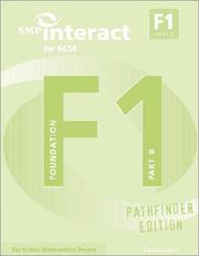 Cover of: SMP Interact for GCSE Book F1 Part B Pathfinder Edition