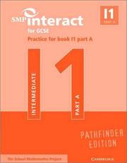 Cover of: SMP Interact for GCSE Practice for Book I1 Part A Pathfinder Edition