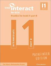 Cover of: SMP Interact for GCSE Practice for Book I1 Part B Pathfinder Edition
