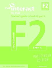 Cover of: SMP Interact for GCSE Teacher's Guide to Book F2 Part A Pathfinder Edition