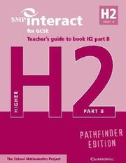 Cover of: SMP Interact for GCSE Teacher's Guide to Book H2 Part B Pathfinder Edition by School Mathematics Project.