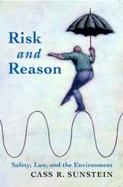 Cover of: Risk and Reason by Cass R. Sunstein