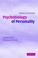Cover of: Psychobiology of Personality (Problems in the Behavioural Sciences)