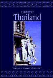 Cover of: A History of Thailand
