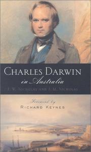 Charles Darwin in Australia by F. W. Nicholas