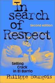 Cover of: In Search of Respect by Philippe Bourgois