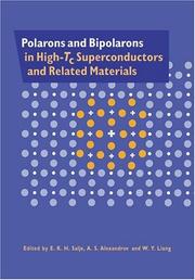 Cover of: Polarons and Bipolarons in High-Tc Superconductors and Related Materials