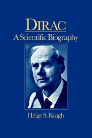 Cover of: Dirac: A Scientific Biography
