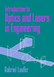 Cover of: Introduction to Optics and Lasers in Engineering