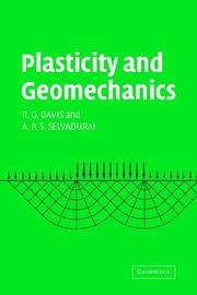 Cover of: Plasticity and Geomechanics