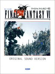 Cover of: Final Fantasy VI: Original Sound Version