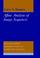 Cover of: Affine Analysis of Image Sequences (Distinguished Dissertations in Computer Science)