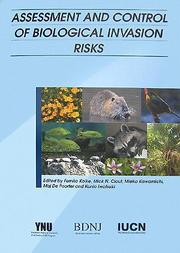 Cover of: Assessment and Control of Biological Invasion Risks