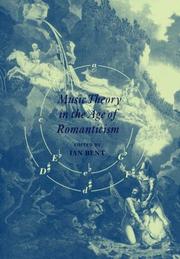 Cover of: Music Theory in the Age of Romanticism by Ian Bent, Ian Bent