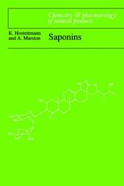 Saponins by K. Hostettmann, A. Marston